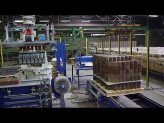 Stenen palletiseren als machinaal pakket