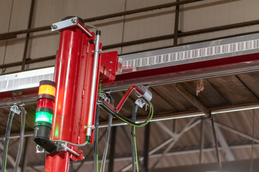 Producten_Productieproces verbeteren_Onbemande Traversewagen_barcodelezer voor positiebepaling